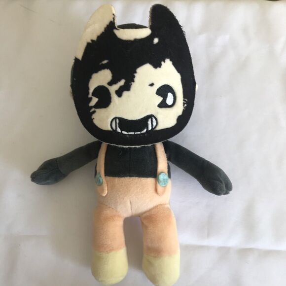 Bendy & The Ink Machine Dark Revival Sammy Lawrence‎ Removable Mask Plush 9” - Picture 1 of 7